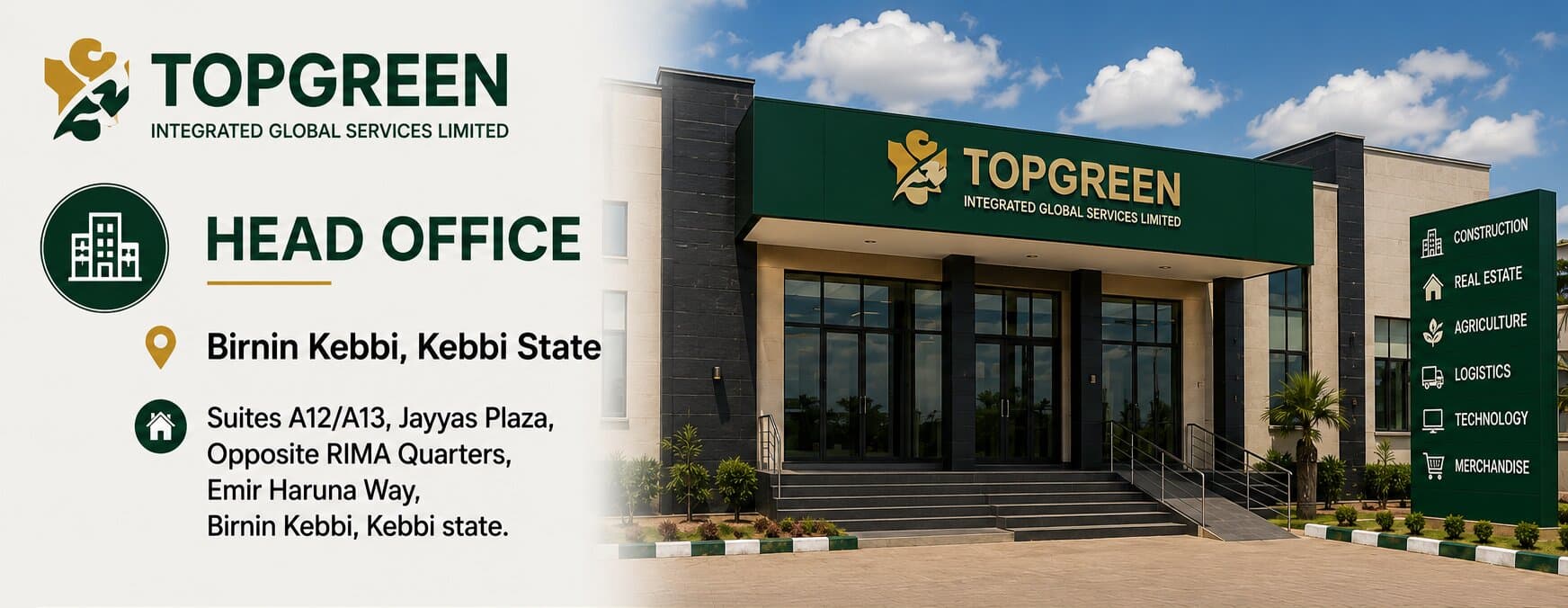 TOPGREEN Head Office location